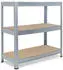 Shelfplaza PRO Schwerlastregal verzinkt 90x75x30cm 3 Böden 200kg/Boden (5109307523)