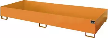 Bauer Regalwanne RW 3300-2 Stahl, ohne Gitterrost, orange RAL2000 (RW 3300-2)
