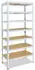 Shelfplaza HOME Schwerlastregal 200x80x30cm weiß, 7 Böden, 125kg/Boden (4320300817)
