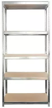 Floordirekt Grizzly Schwerlastregal verzinkt, 220x120cm (fd-25415)
