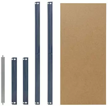 Shelfplaza HOME Fachboden-Set HDF 80x40cm blau (42CG8040)