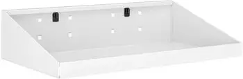 Bott Ablageboden B450xT250xH105/30mm lichtgrau f&uuml;r Lochplatten (14014031.16)