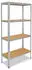 Shelfplaza Schwerlastregal verzinkt 200x75x40cm 4 Böden 175kg Traglast (4120407514)