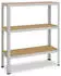 Shelfplaza OFFICE Schwerlastregal 100x70x30cm 3 Böden 175kg/Boden lichtgrau (41210300713)