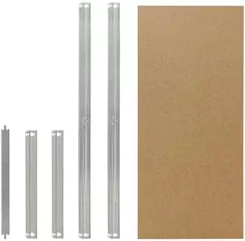 Shelfplaza Home Fachboden-Set 70x40cm HDF verzinkt