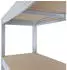 Shelfplaza PROFI Schwerlastregal verzinkt 200x50x50cm 5 Böden 200kg/Boden (5120500525)
