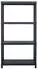 vidaXL Lagerregal Schwarz 100kg 60x30x138cm Kunststoff (45673)