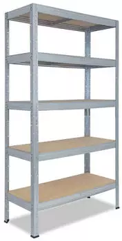 Shelfplaza PROFI Schwerlastregal verzinkt 230x100x40cm 5 B&ouml;den 200kg/Boden (5123401025)