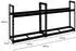 Proregal Tiger Reifenregal 2er-Set, 2 Ebenen, 100x110x35cm, bis 16 Reifen, 150kg, Schwarz