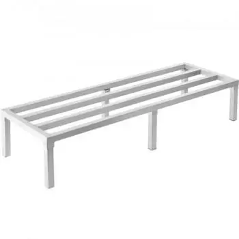 VEVOR Aluminium-Bodenregal f&uuml;r Lebensmittel 60x20 Zoll, 1800lbs Tragkraft (JC-ADR-602012)