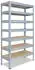 Shelfplaza PRO Schwerlastregal Metall verzinkt 230x110x50cm 7 Böden 142kg/Boden (5123501127)