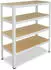 Shelfplaza HOME Schwerlastregal 100x120x45cm Metall, 4 Böden, 175kg/Boden (4310451214)