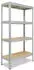 Shelfplaza PROFI Schwerlastregal verzinkt 180x50x45cm 4 Böden (5118450524)