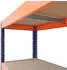 Shelfplaza PROFI Schwerlastregal 230x120x60cm 5 Böden blau-orange (PROFI-230x120x60)