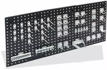 ADB Hakensortiment 50-teilig RAL 9006 (23220)