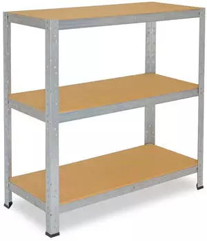 Shelfplaza HOME Schwerlastregal 115x30x50cm Metall verzinkt 3 B&ouml;den (4111500313)