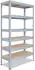 Shelfplaza PRO Schwerlastregal verzinkt 230x120x40cm 6 Böden 166kg/Boden (5123401226)