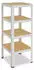 Shelfplaza HOME Schwerlastregal 100x40x40cm weiß 4 Böden (4310400414)