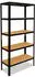 Shelfplaza BLACK Schwerlastregal Metall 180x100x45cm 5 Böden 175kg/Boden (41318451015)