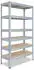 Shelfplaza PRO Schwerlastregal verzinkt 200x45x60cm 6 Böden 166kg/Boden (5120604526)