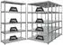 Proregal Steel Eagle Schwerlastregal 180x120x40cm Fachlast 130kg Verzinkt (PR_MRK9-20)