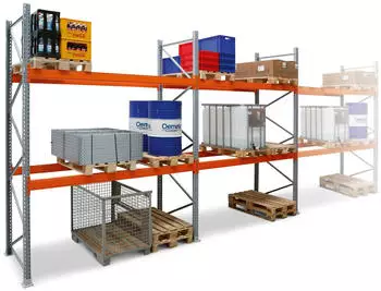 REGALWERK ARTUS Palettenregal 4 Ebenen, 5500x5655x1100mm, 2775kg Fachlast (3000-3)