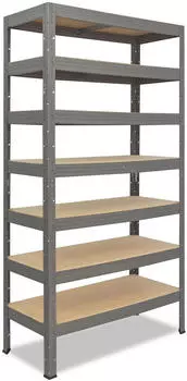 Shelfplaza PRO Schwerlastregal Metall grau 230x120x45cm 7 B&ouml;den 142kg/Boden (5623451227)