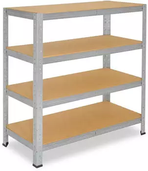 Shelfplaza HOME Schwerlastregal verzinkt 115x70x50cm 4 B&ouml;den 175kg (4111500714)