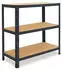 Shelfplaza HOME Schwerlastregal 90x30x60cm Metall anthrazit 3 Böden (4509600313)