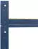 Shelfplaza HOME Schwerlastregal 100x45x30cm Metall blau 4 Böden (4210304514)