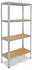 Shelfplaza HOME Schwerlastregal verzinkt 230x100x50cm 4 Böden 175kg/Boden (4123501014)