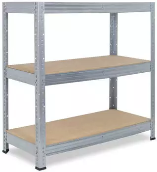 Shelfplaza PRO Schwerlastregal verzinkt 90x40x30cm 3 B&ouml;den 200kg/Boden (5109300423)
