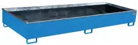 Regalwanne mit PE-Einsatz RW 3300-3 PE, lackiert, Lichtblau