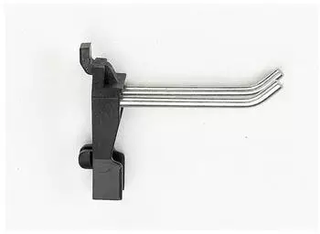Raaco Clip 2-60 Doppelhaken 27x79x60mm, 3-teilig (110747)