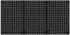 Jan Nowak Paula Lochwand 120x60cm Metall pulverbeschichtet, Schwarz (PAULA)