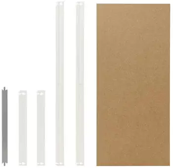 Shelfplaza HOME Fachboden-Set HDF 60x40cm wei&szlig; f&uuml;r Schwerlastregale (4251172226125)