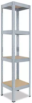 Shelfplaza PRO Schwerlastregal verzinkt 200x40x40cm 4 B&ouml;den 200kg/Boden (5120400424)