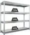 Proregal Dino Schwerlastregal 4 Ebenen 200x180x60cm 500kg verzinkt (PR_RK7-39)