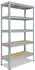 Shelfplaza PRO Schwerlastregal verzinkt 230x75x50cm 5 Böden 200kg/Boden (5123507525)