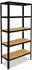 Shelfplaza BLACK Schwerlastregal Metall 200x120x23cm 175kg/Boden (41320231215)