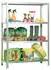 Proregal Panda MID Schraubregal 150x100x40cm Fachlast 75kg Verzinkt (PR_RS134-77)