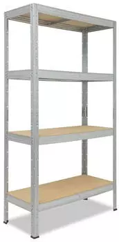 Shelfplaza PROFI Schwerlastregal verzinkt 180x60x30cm, 4 B&ouml;den (5118300624)