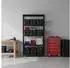 Proregal Panda Tall Schraubregal 200x90x30cm 6 Fachböden Anthrazit (PR_RS2-13)