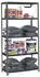 Proregal Panda Tall Schraubregal 200x90x30cm 6 Fachböden Anthrazit (PR_RS2-13)