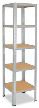 Shelfplaza HOME Schwerlastregal verzinkt 200x40x40cm 5 B&ouml;den (4120400415)
