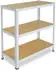 Shelfplaza HOME Schwerlastregal Industrialstyle weiß 90x30x60cm (4309600313)