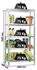Proregal Panda Tall Schraubregal 200x100x30cm 5 Fachböden 75kg verzinkt (PR_RS2-110)