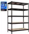 Songmics Schwerlastregal 5 Ablagen 60x120x180cm 875kg schwarz (GLR600B01)