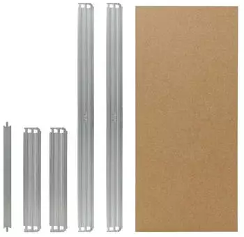 Shelfplaza PRO Fachboden-Set 70x30cm HDF verzinkt f&uuml;r Schwerlastregale (5CG7030)