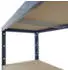 Shelfplaza HOME Schwerlastregal 230x50x60cm 7 Böden 125kg Blau Stahl (4223600517)